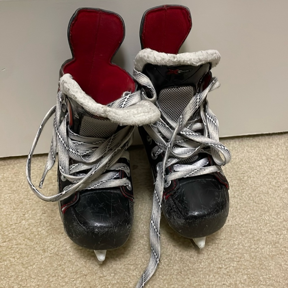 Used condition Bauer hockey skates